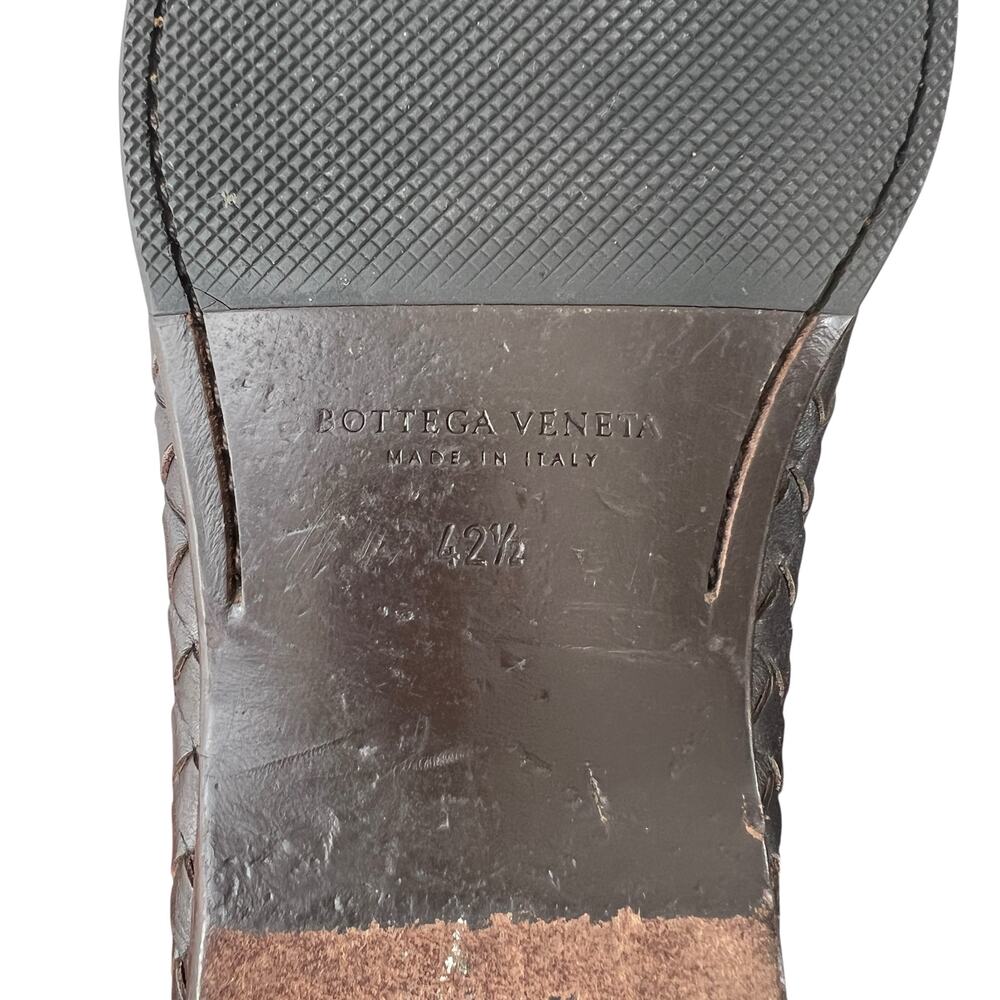 Bottega Veneta Intrecciato Leather Loafers - Picture 6 of 7